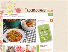 Tablet Screenshot of kochgourmet.com